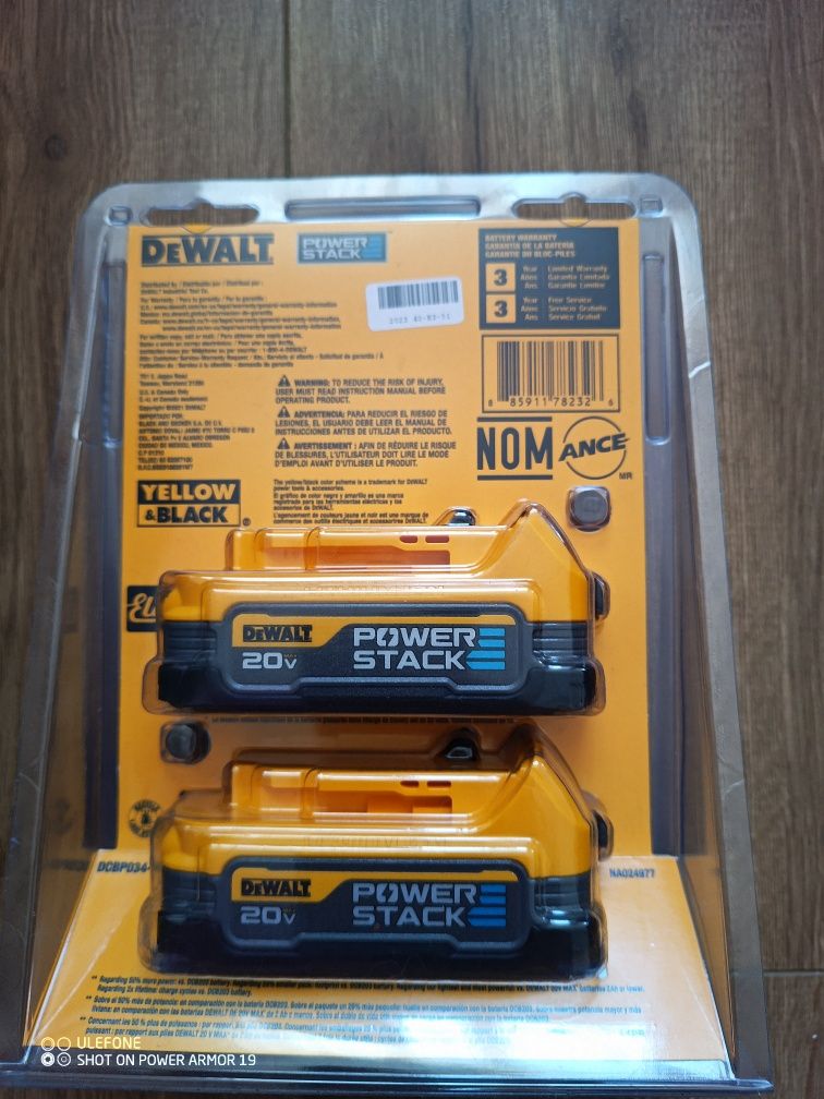 DeWalt DCBP034 20V Max Powerstack Battery