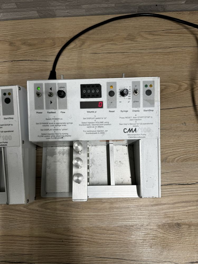 CMA 100 Microinjection Pump  Мікронасос для мікродіалізу