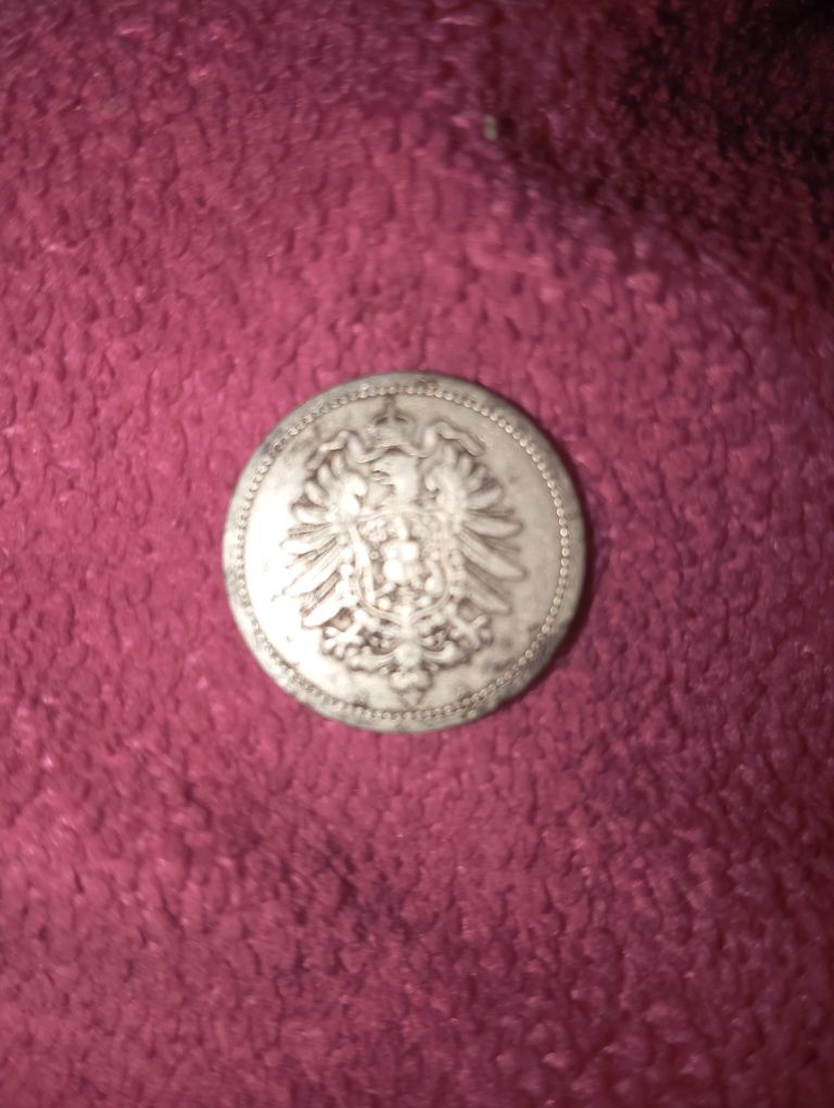 Moneta 50 Pfennig 1875 rok