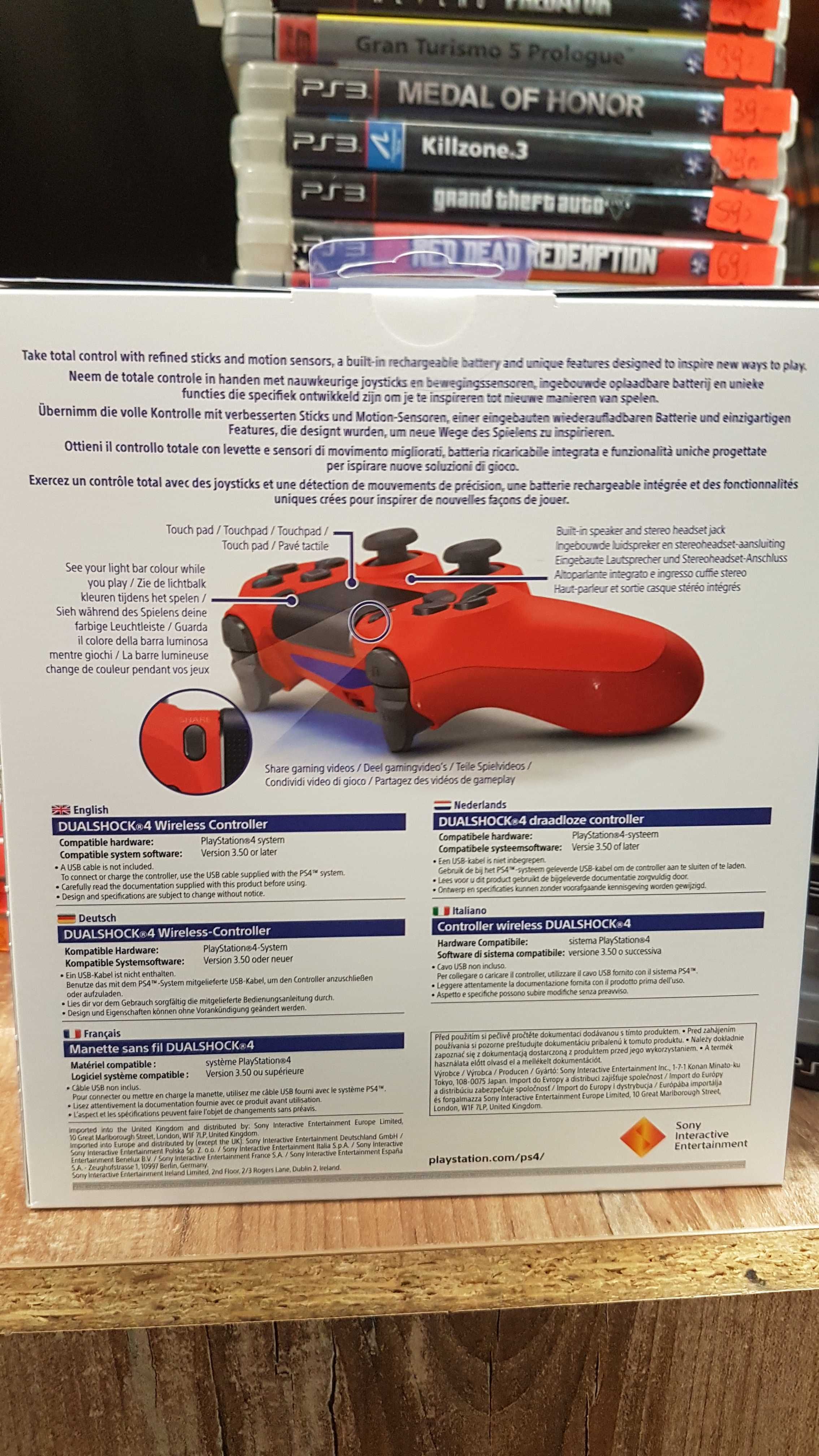 DUALSHOCK 4 Wireless Controller PS4 Sklep Wysyłka Wymiana