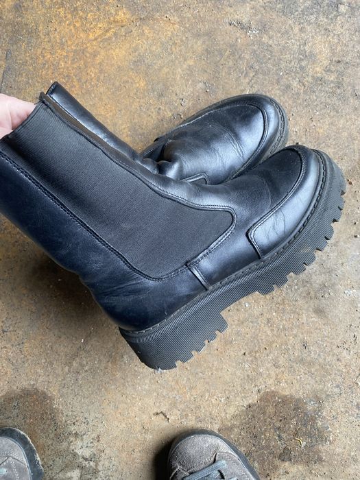 Черевики жіночі зимові на хутрі, колір чорний