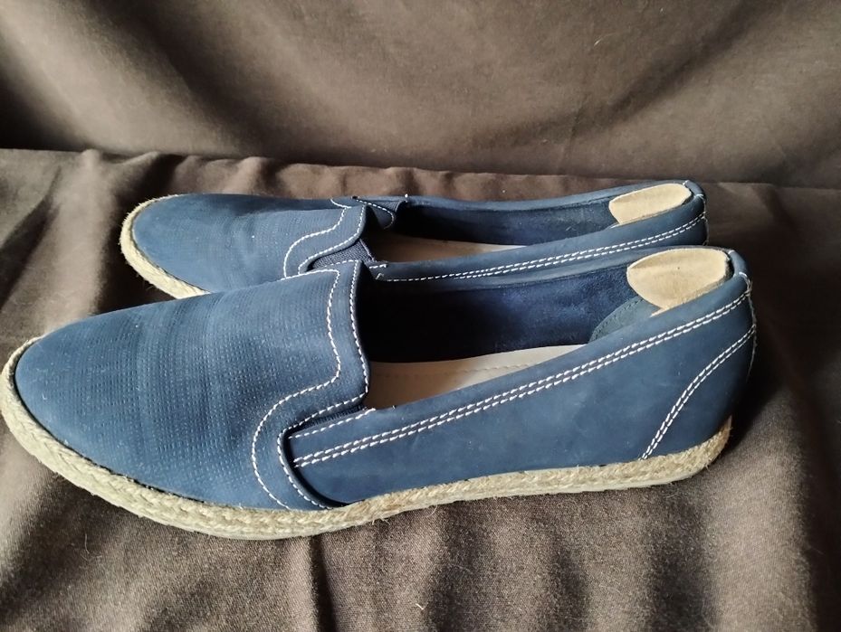 Granatowe espadryle damskie Jenny Fairy, r. 41