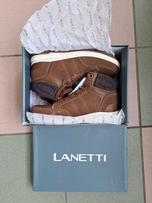 LANETTI buty męskie - rozmiar 45