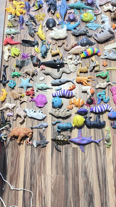 Игрушки морские животные и прочие