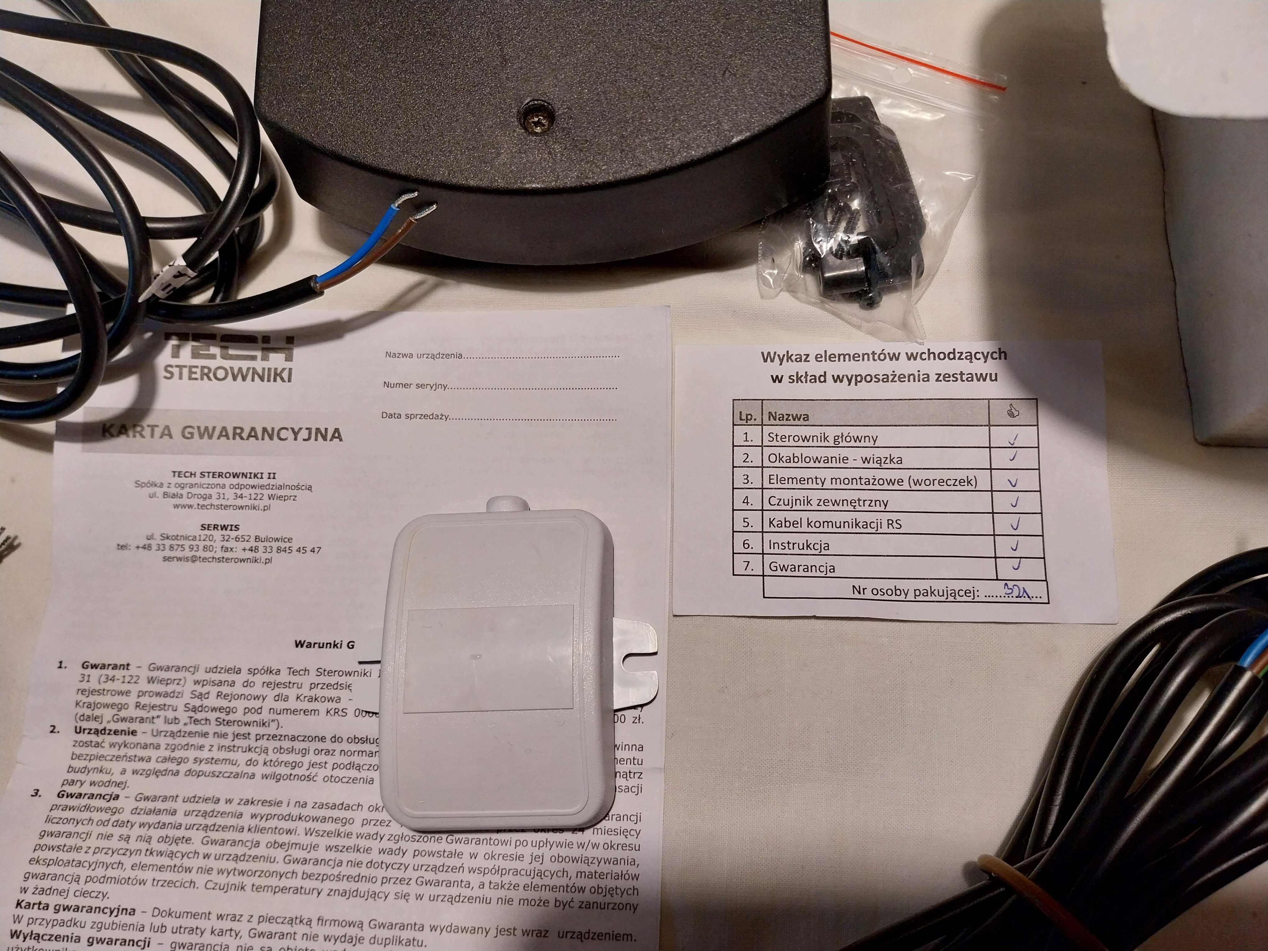 Sterownik zaworu mieszającego i pompy TECH ST-430
