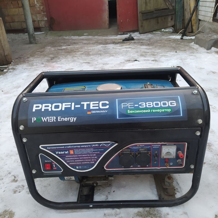 Бензиновий генератор Profi-Tec PE-3800G
