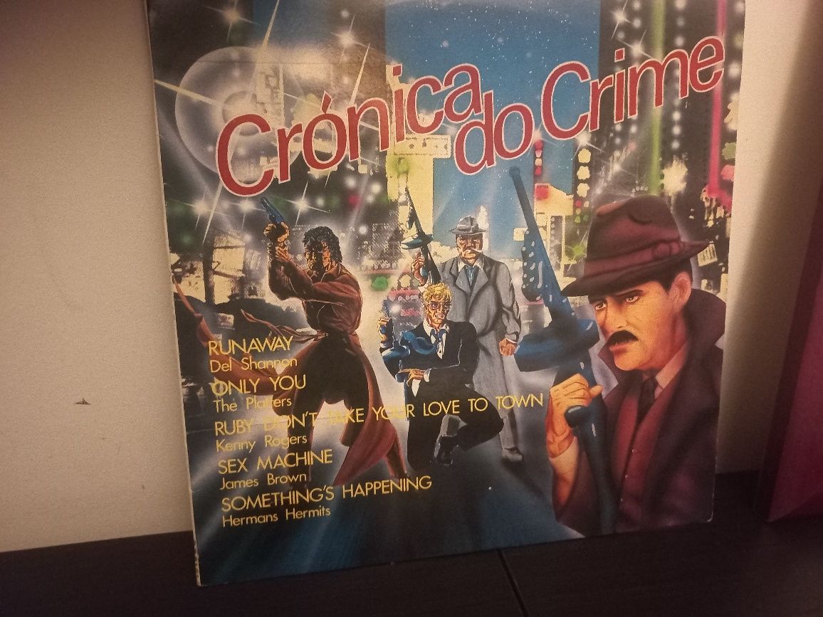 Disco vinil Cronica do Crime