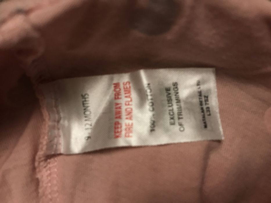 Плаття для дівчинки Matalan, 9-12 міс