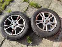 Sprzedam komplet felg i opon zimowych continental 195/65 R15