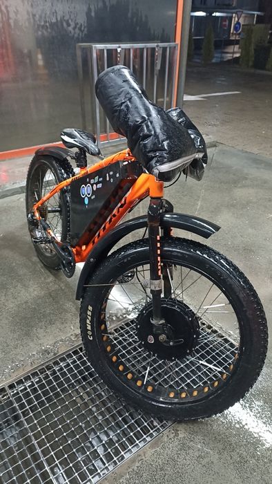 Електровелосипед фетбайк 50км/г 100км запас ходу