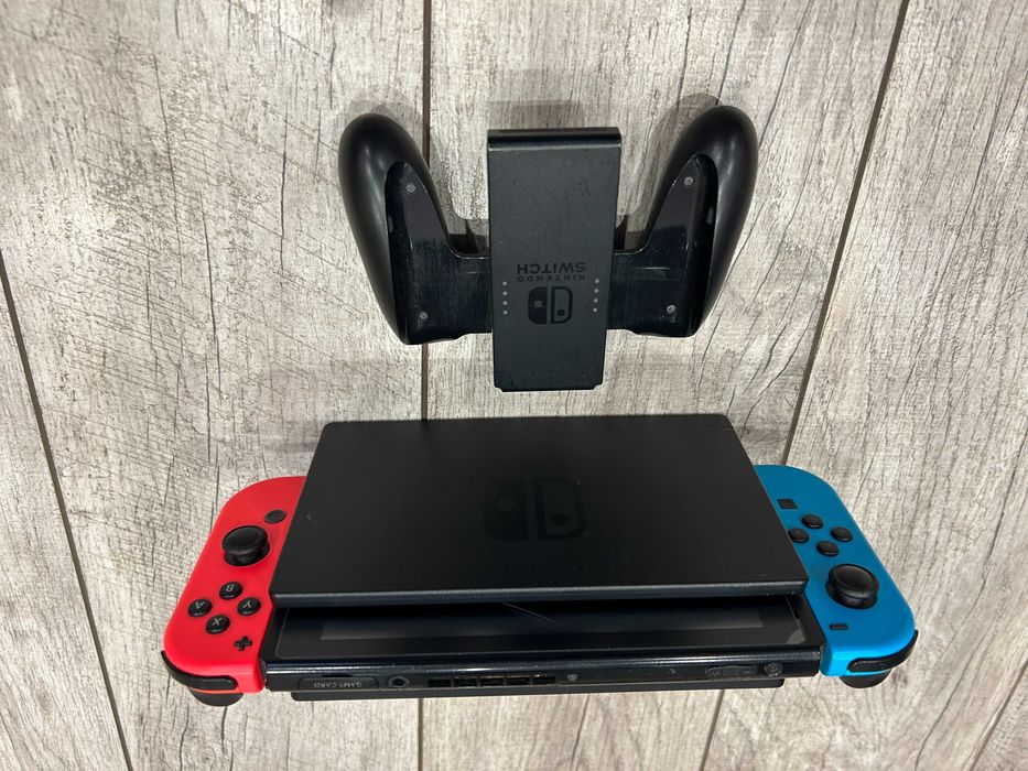Nintendo Switch Cały zestaw + gry