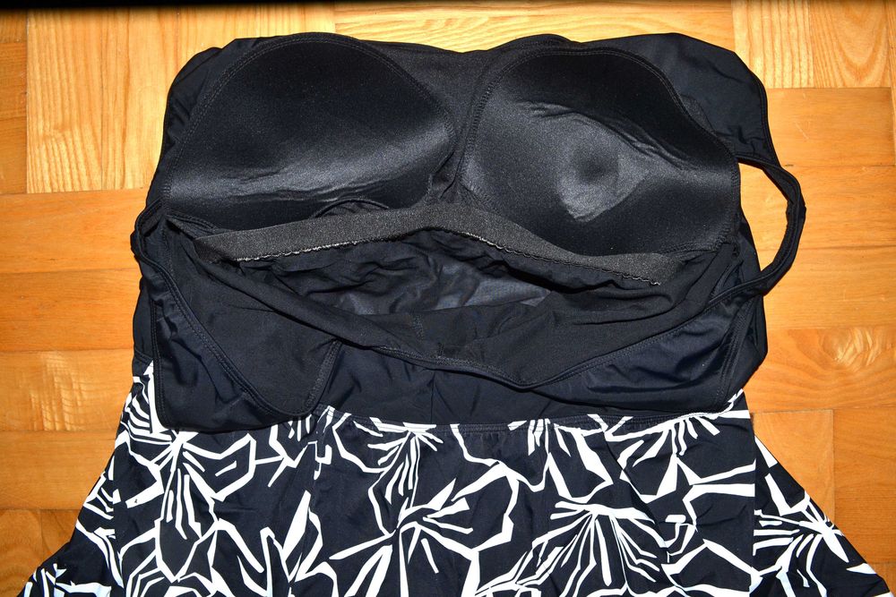 56 Bonprix modelujacy kostium strój kąpielowy sukienka