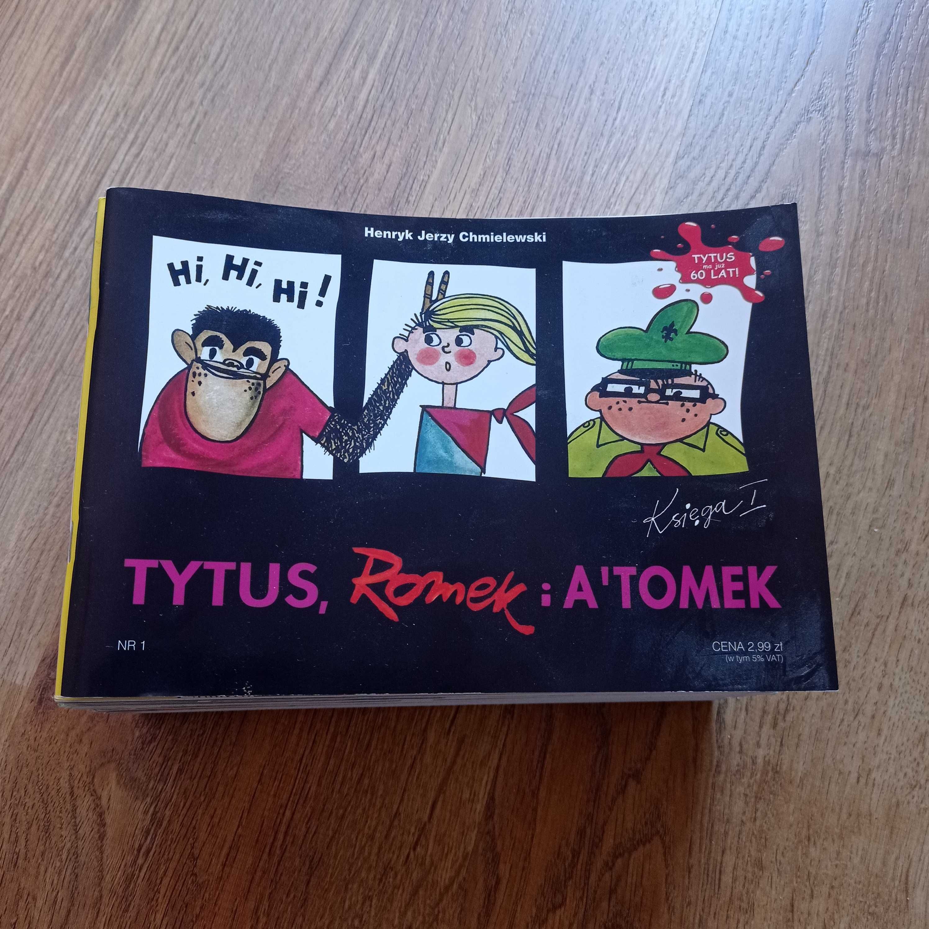 Tytus, Romek i Atomek cała seria komiksów