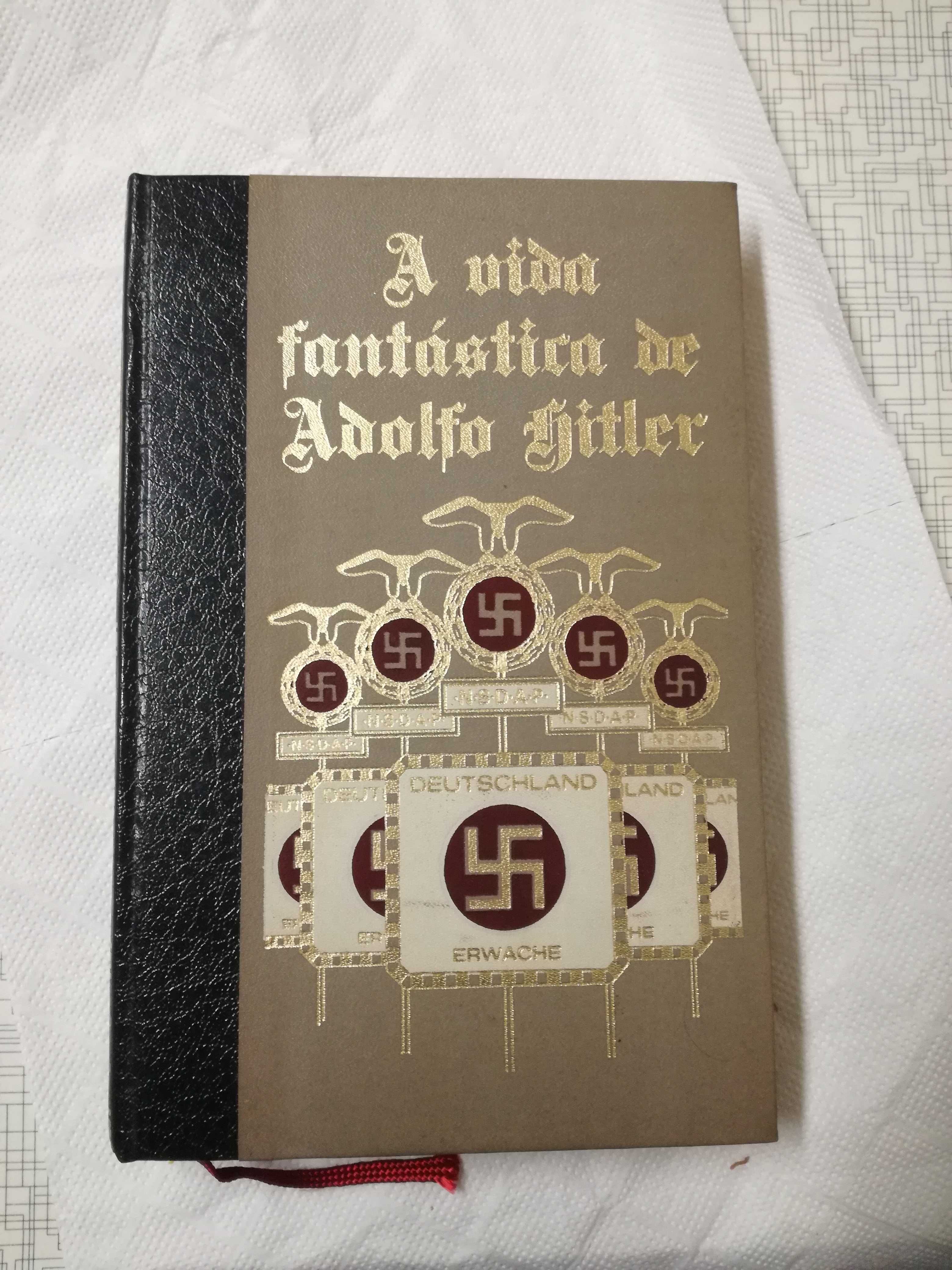 Quatro livros de a vida de adolfo hitler