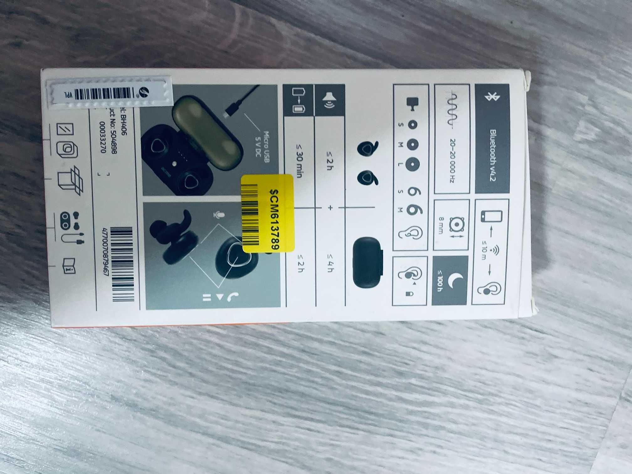 наушники беспроводные Acme BH406 Bluetooth TWS Earphones
