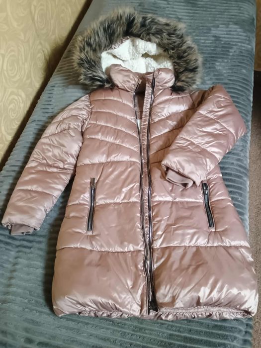 Куртка пальто Next дуже тепла 134
