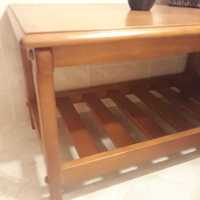 BAIXA PREÇO - Mesa de apoio, madeira maciça