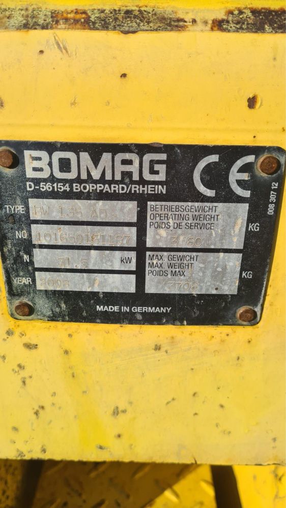 Каток Bomag BW135 AD