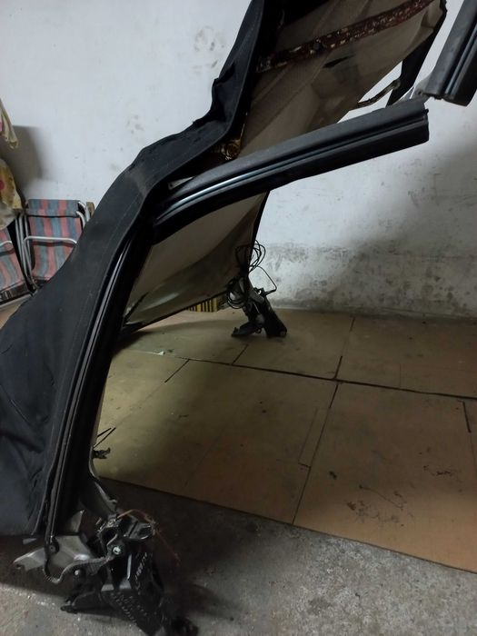 mercedes A W 124 cabrio dach środek tapicerka dywan osłona wykładzina