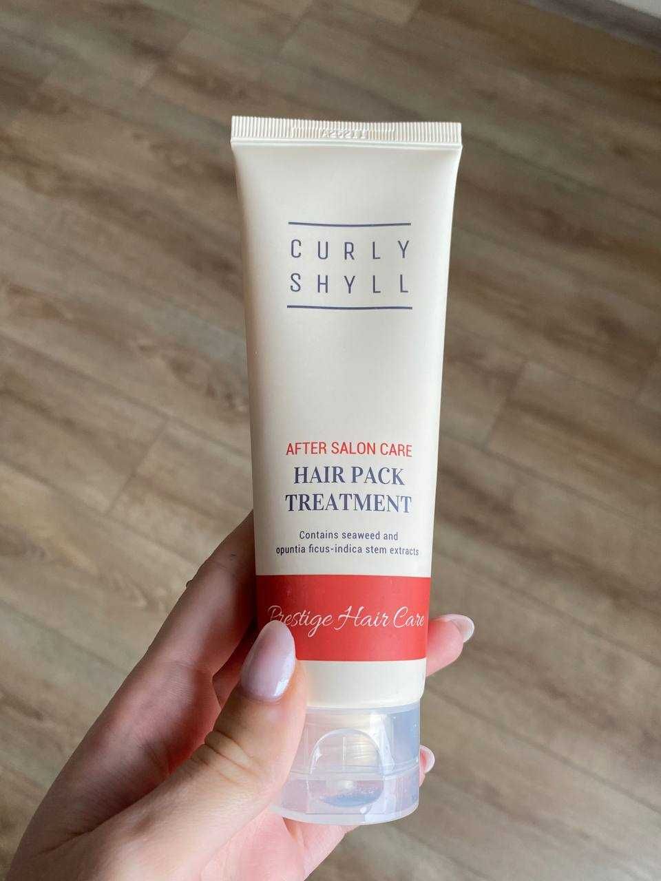 Відновлююча маска Curly Shyll After Salon Care Hairpack Treatment