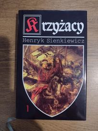 Książki 1 i 2 powieść historyczna Krzyżacy Henryk Sienkiewicz jak NOWE