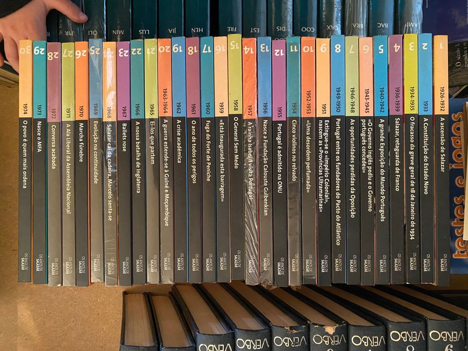 Coleção Os Anos de Salazar 30 volumes