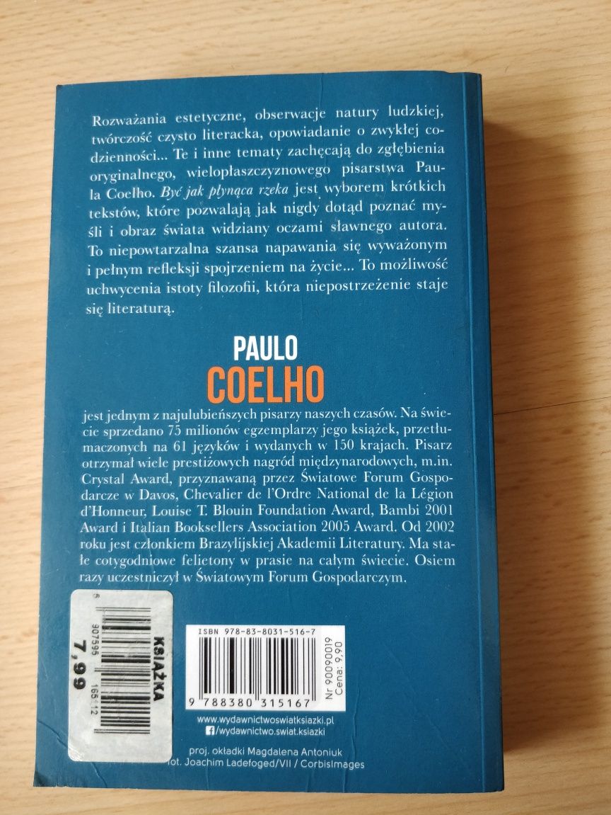 Książka Być jak płynąca rzeka - Paulo Coelho