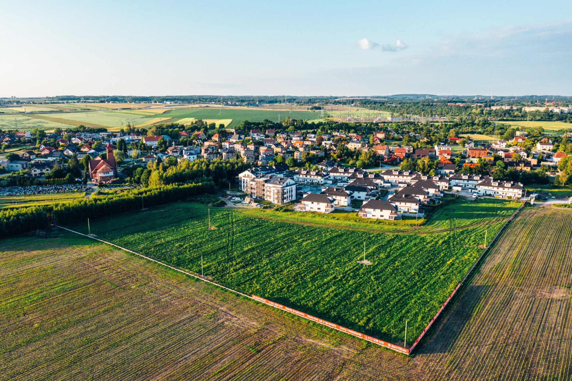 Os. Grzybowice - Narożny ogród - stan deweloperski