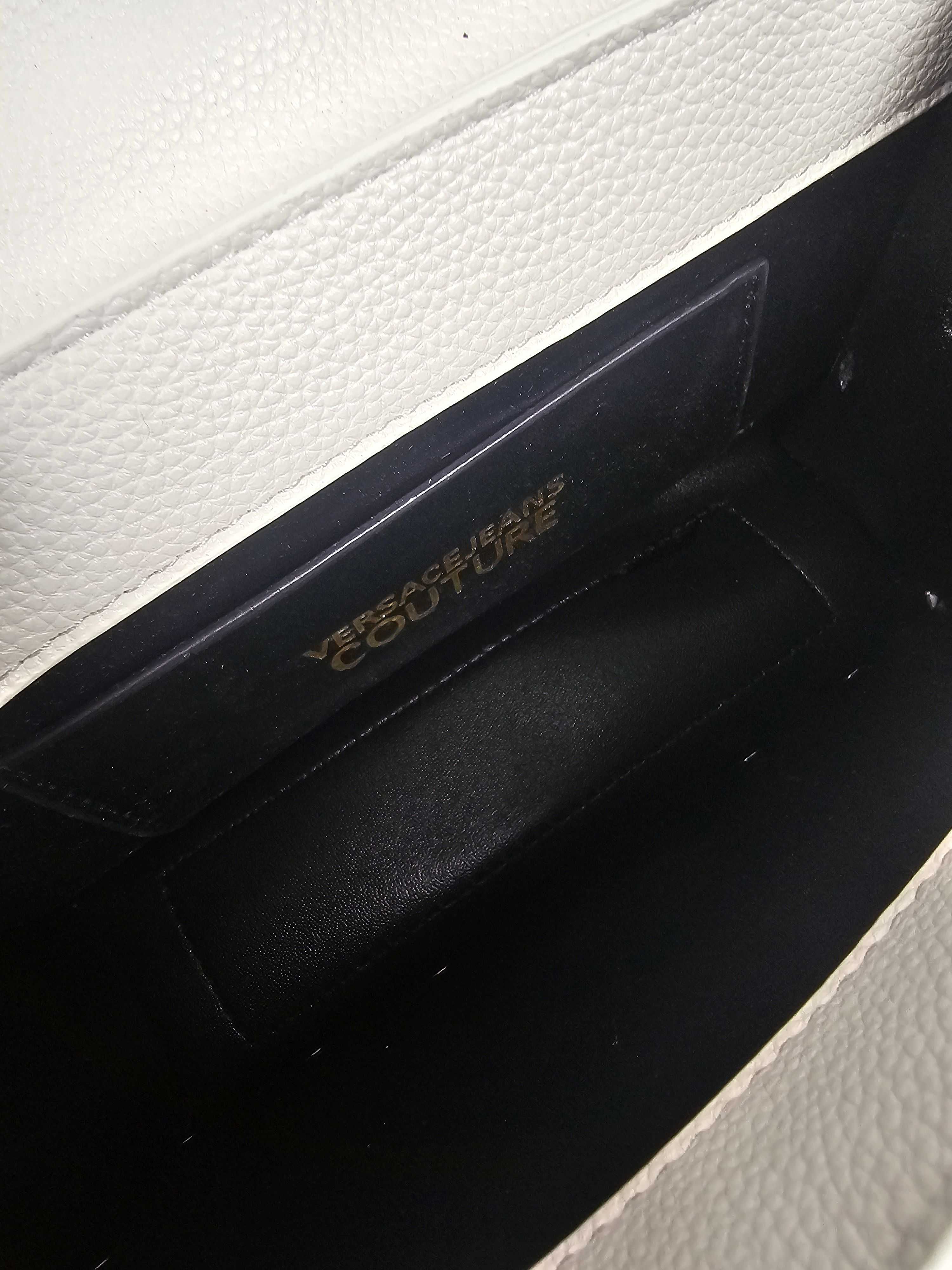 Torba damska biała gwiazdki versace jeans couture