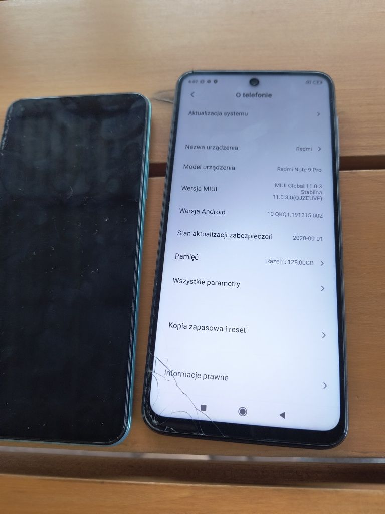Dwa smartfony Xiaomi czytaj opis !!!