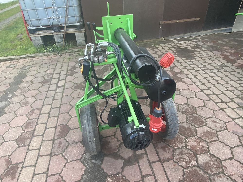 Łuparka hydrauliczna do drewna nóż podnoszony hydraulicznie 4KW silnik
