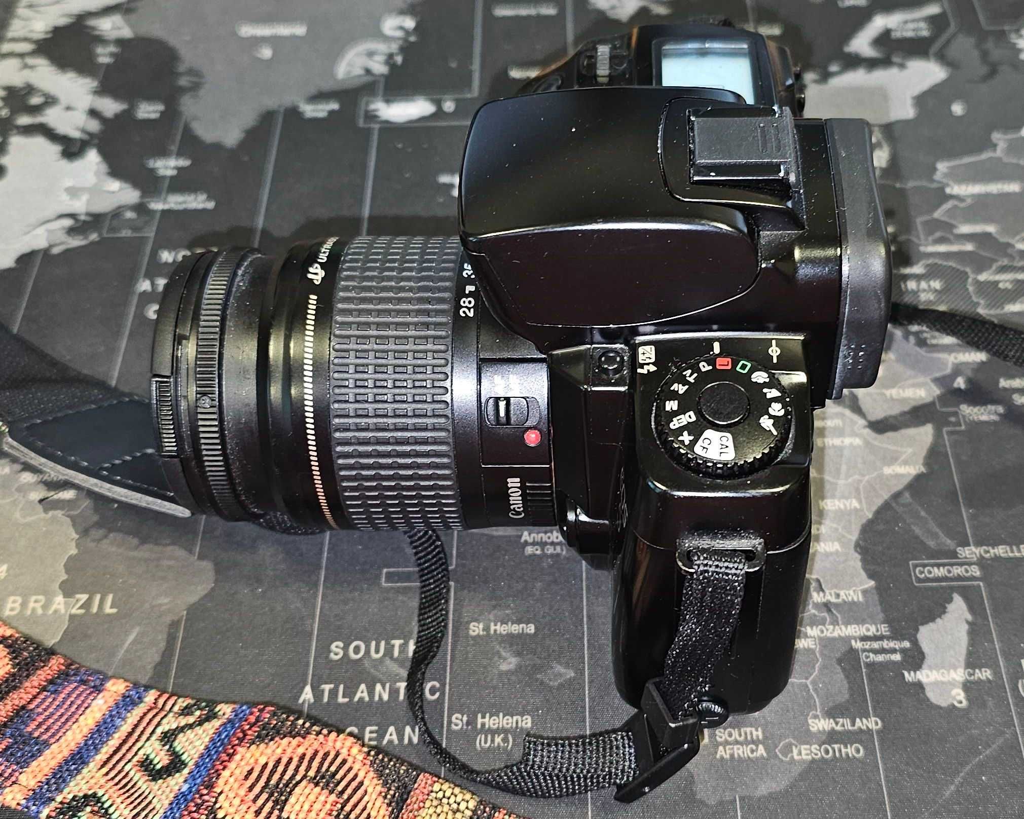 CANON EOS 5 w doskonałym stanie plus dodatki