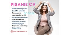 Pisanie CV/LM/ Linkedin, Symulacje rozmów, Tłumaczenia: EN, DE, NL, NO