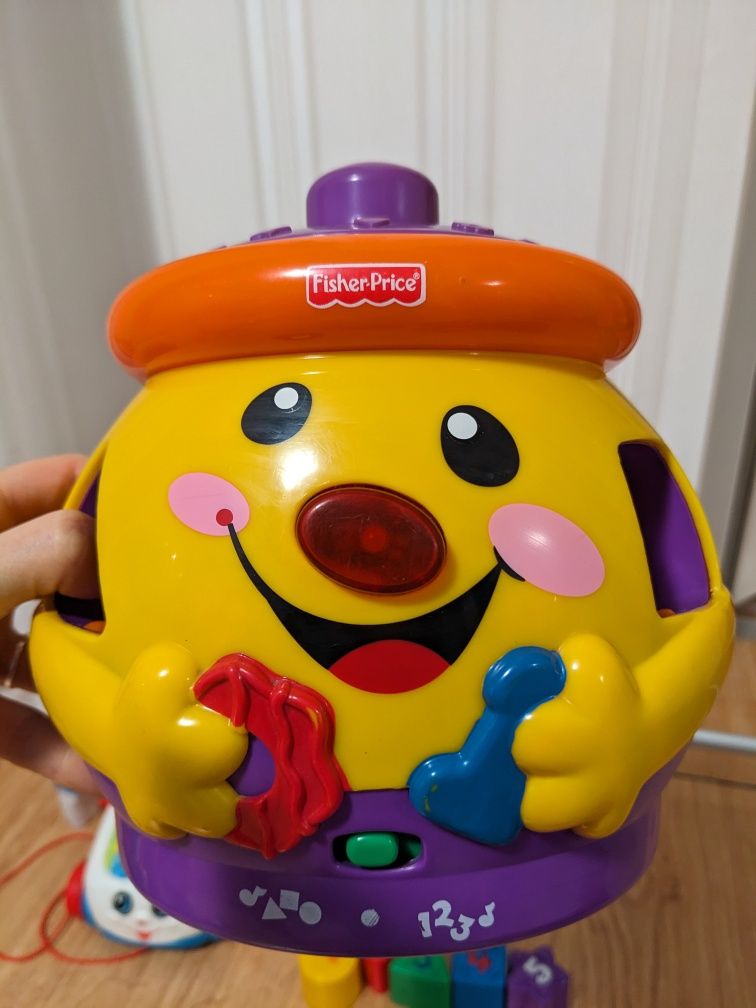 Умный горшочек, телефон, лягушка Фишер Прайс Fisher Price