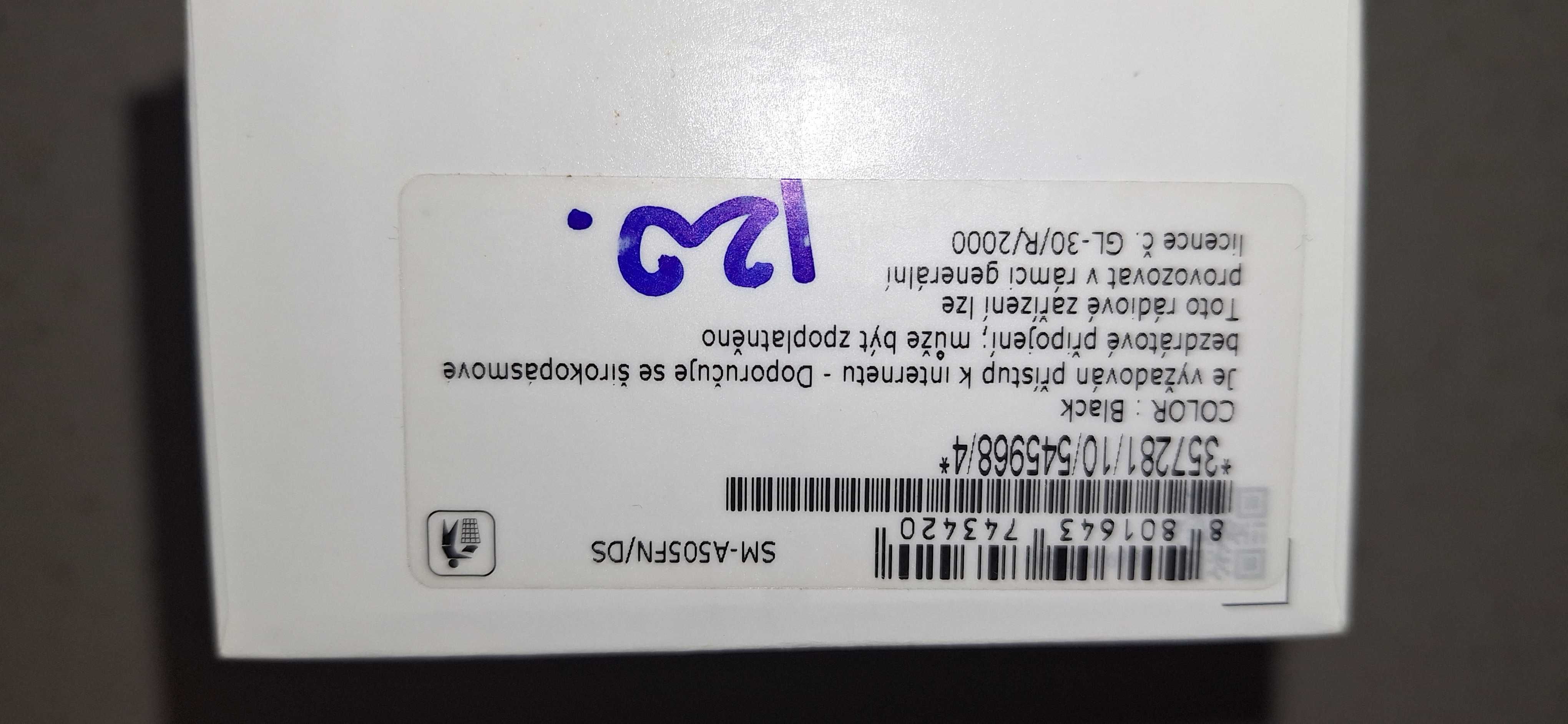 Samsung Galaxy A50 128GB  Niebieski