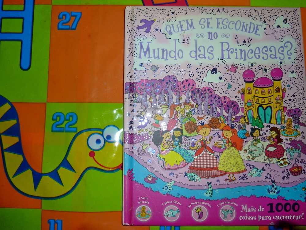 Livro Quem se esconde no mundo das princesas