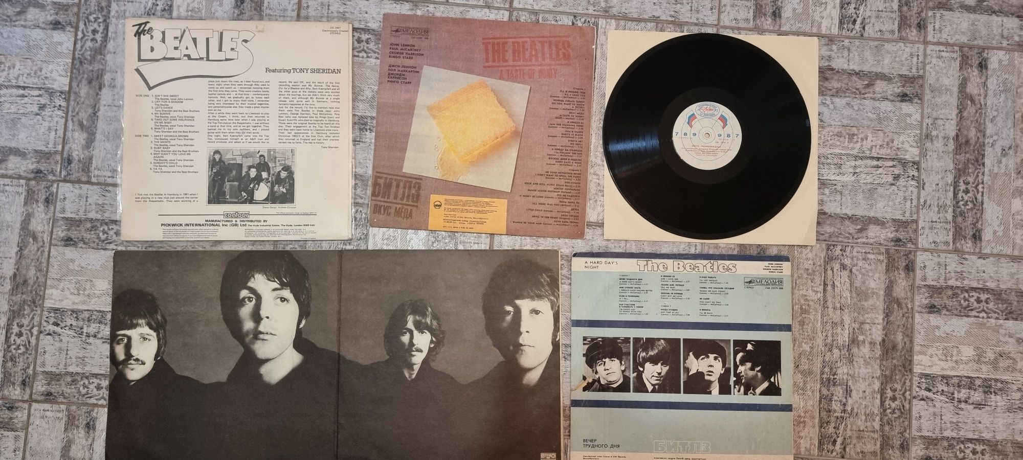 Платівки колекція Beatles