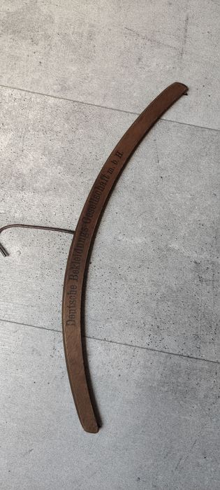 Wieszak drewniany zabytkowy