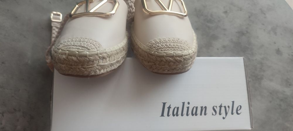 Espadryle Buty damskie Espadryle rozmiar 38