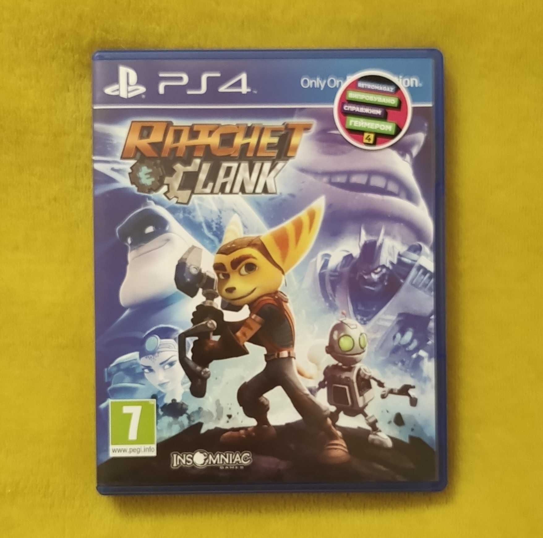 Гра "Ratchet & Clank" для PlayStation 4 в ідеальному стані
