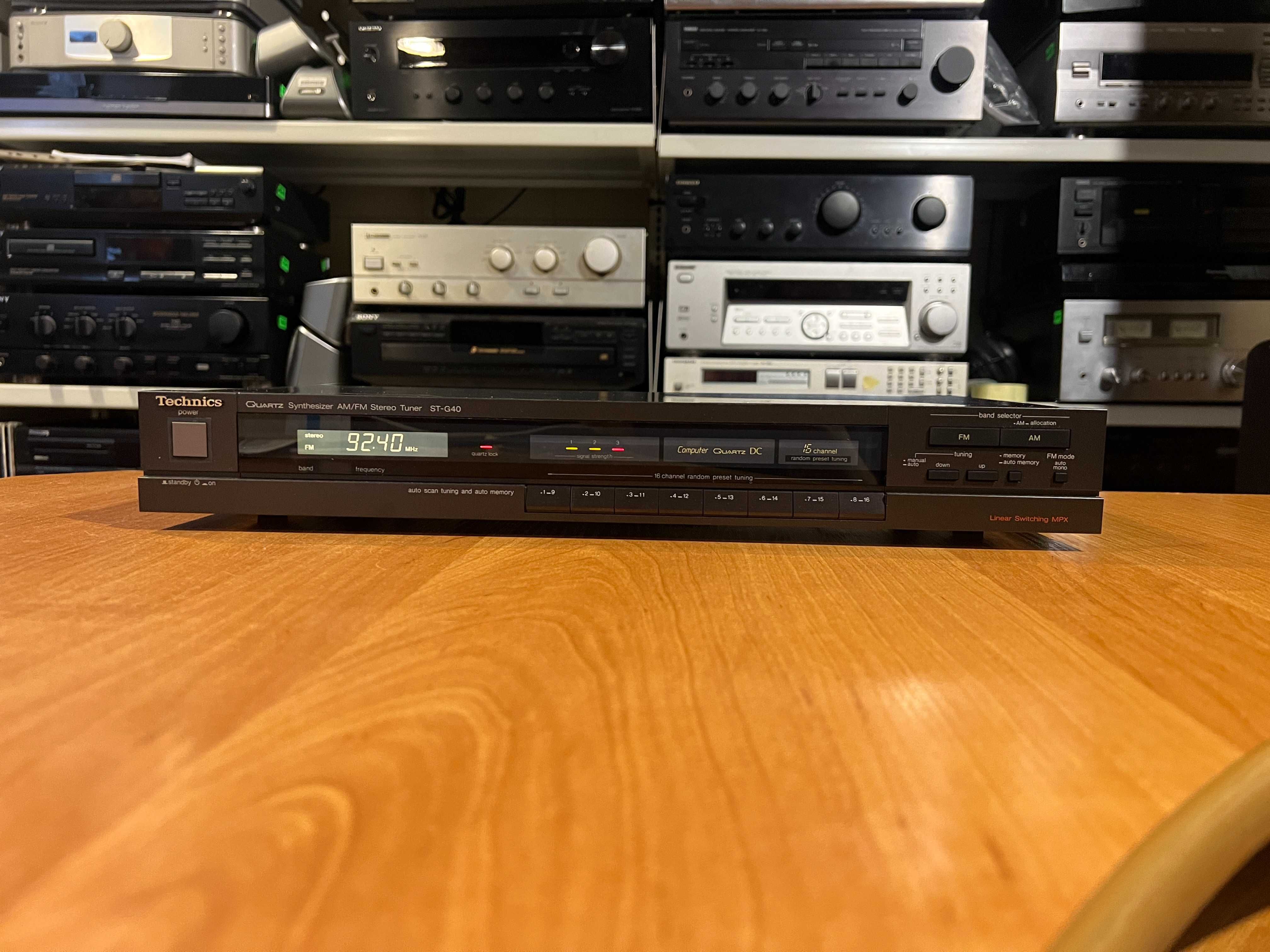 Tuner radiowy Technics ST-G40 Audio Room