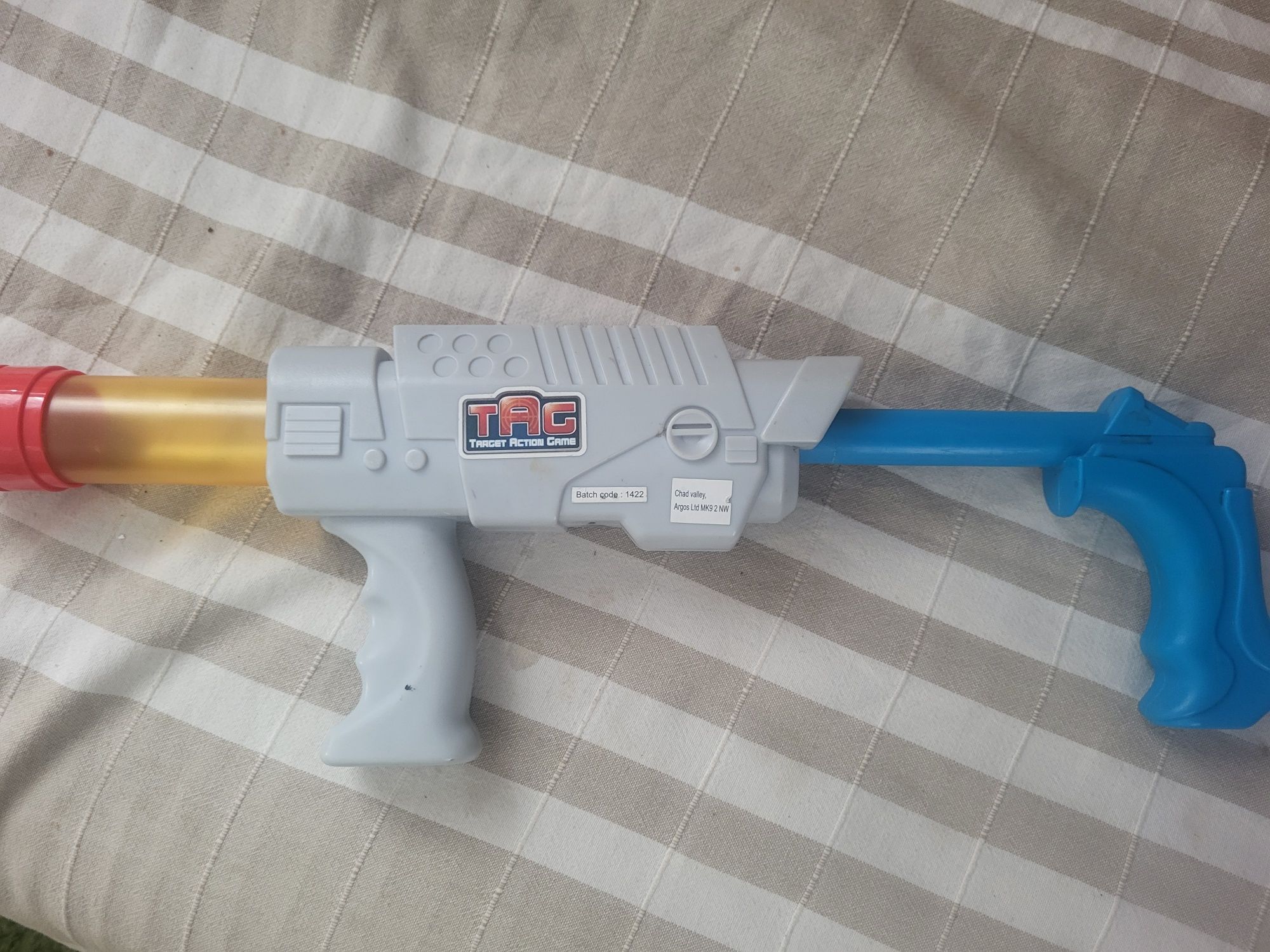 Pistolet plastikowy cena 4zlote