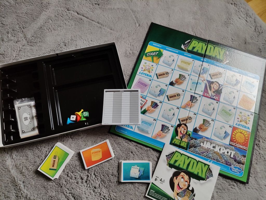 Payday jak Monopoly Hasbro Gra rodzinna
