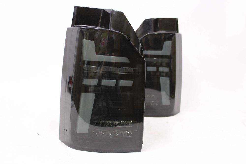 Lampy tylne tył VW T6 15-21 Transporter KLAPA NEON LED BAR BLACK IGŁA