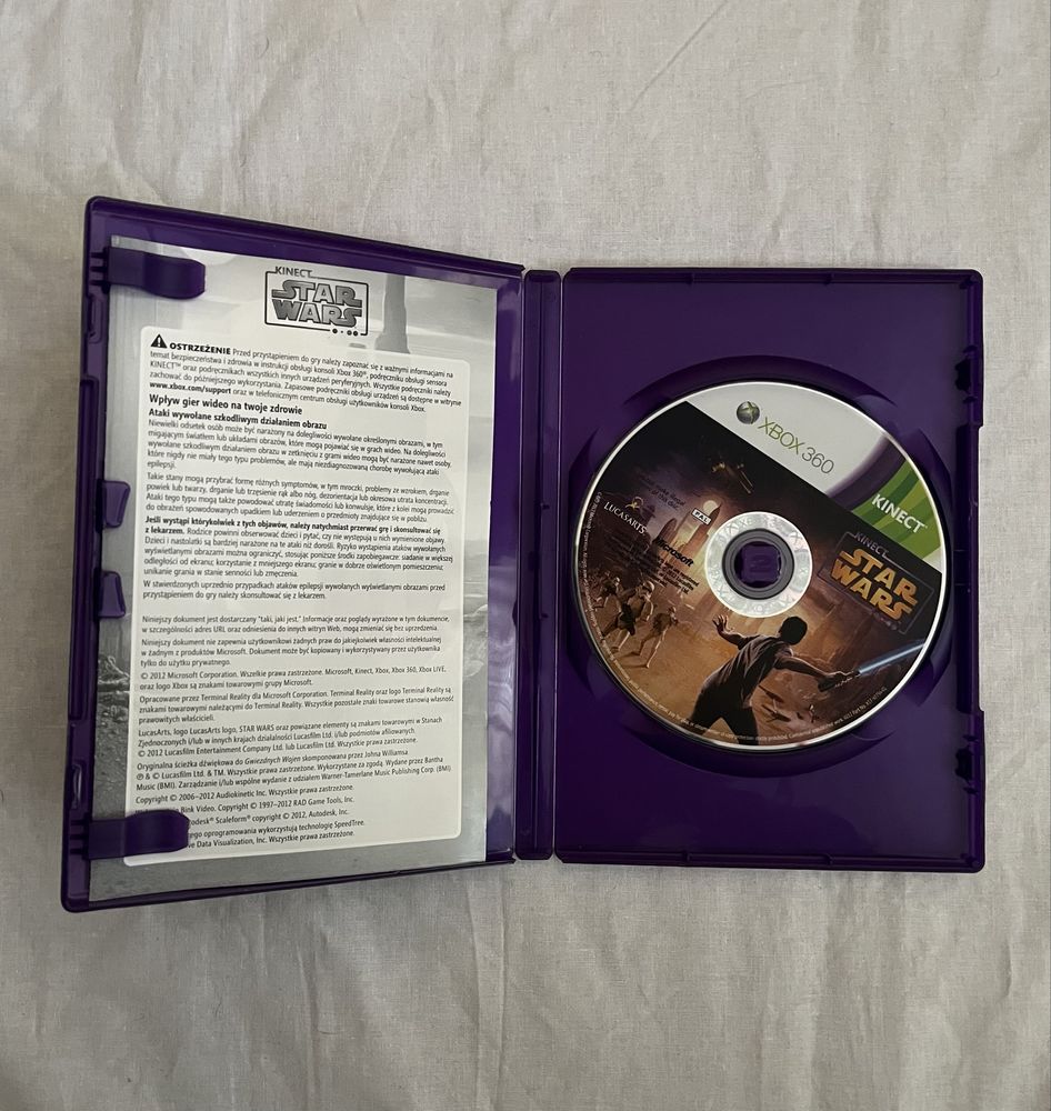 Kinect Star Wars XBOX 360