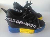 OFF-WHITE sneakersy na koturnie roz 36