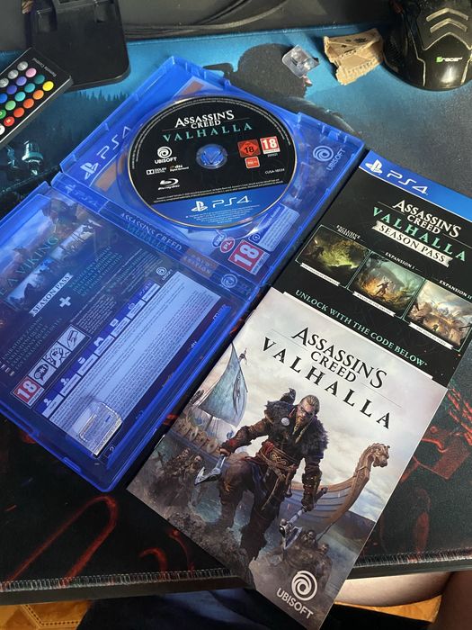 Assassin's Creed Valhalla Gold Edition / PS4 / Igła / Season Pass