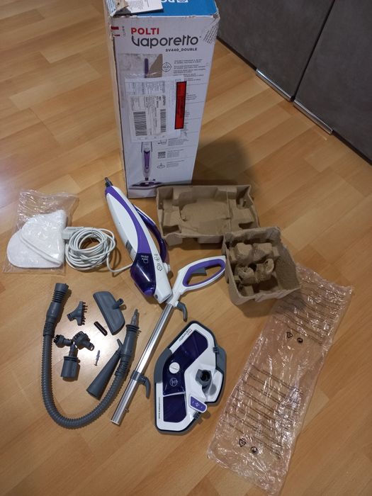 Escova eletrica a vapor Polti Vaporetto SV440_Double
Polti Vaporetto