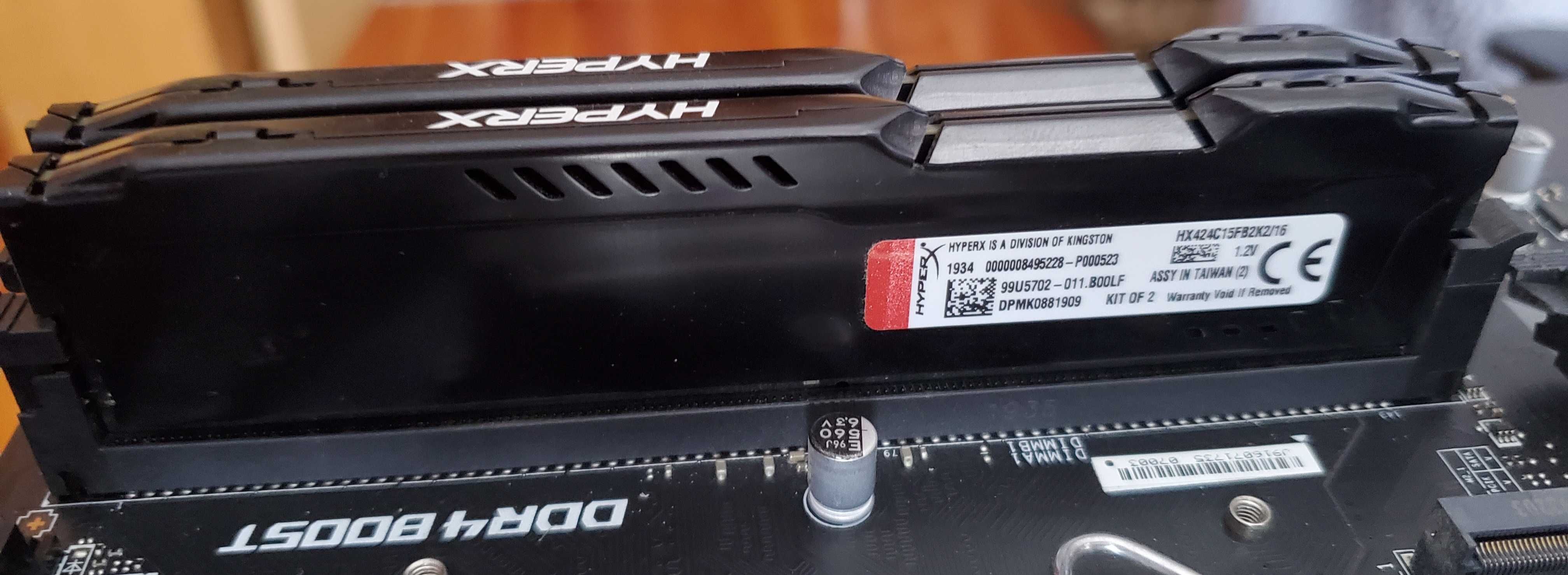 Intel i5-9400F Msi H310M 16GB RAM