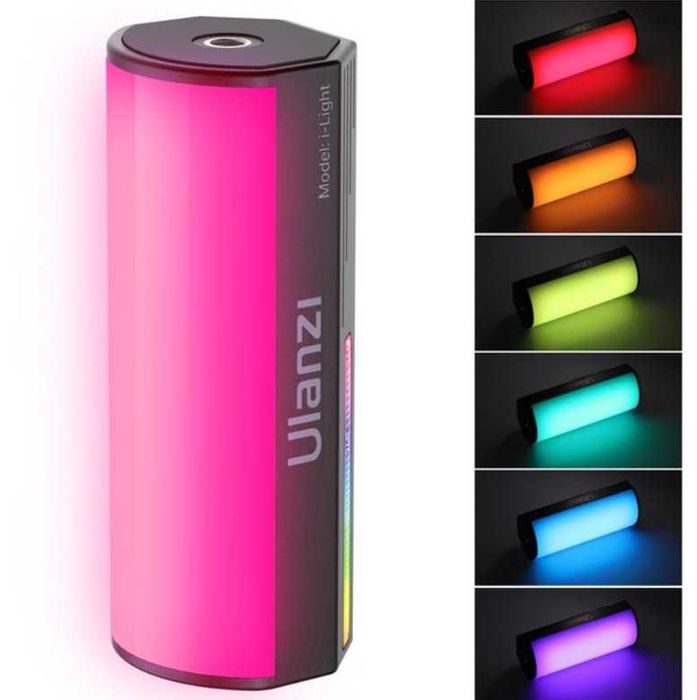 Відеосвітло Ulanzi i-Light Compact Magnetic RGB + Штатив MT-14